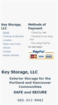 Mobile Screenshot of keystorageportland.com